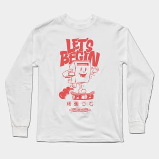 Let’s begin Long Sleeve T-Shirt